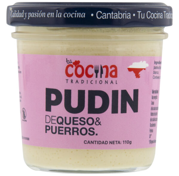 PUDIN DE QUESO Y PUERROS 110 g