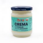 Crema de yogur natural azucarado 180g
